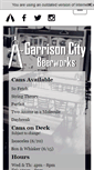 Mobile Screenshot of garrisoncitybeerworks.com