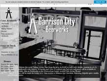 Tablet Screenshot of garrisoncitybeerworks.com